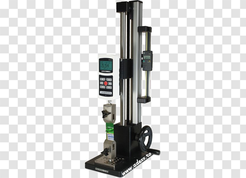 Force Gauge Universal Testing Machine Dynamometer Measurement - Compression - Mechanics Transparent PNG