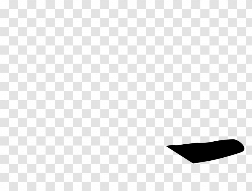 White Line Shoe Angle - Black Transparent PNG