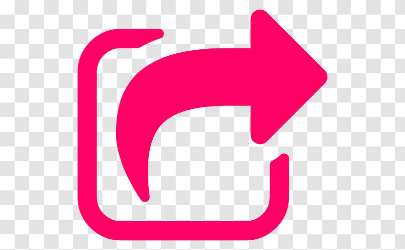 Share Icon File Sharing - Pink - Symbol Transparent PNG