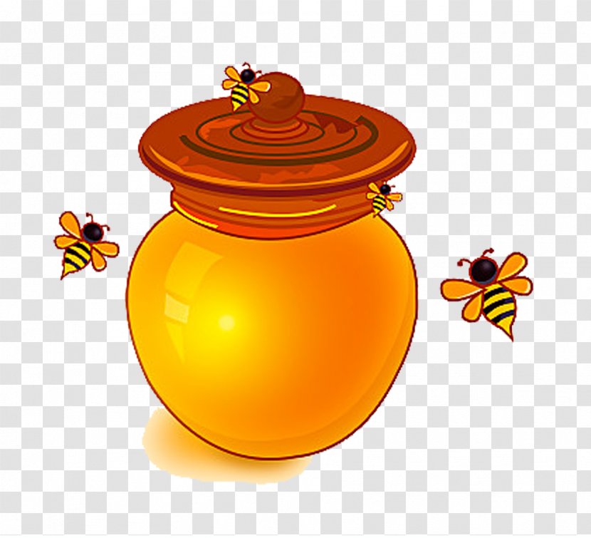 Jar Icon - Glass - Bee Transparent PNG