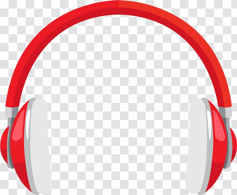 Headphones Gadget Audio Equipment Red Technology - Accessory Headset Transparent PNG