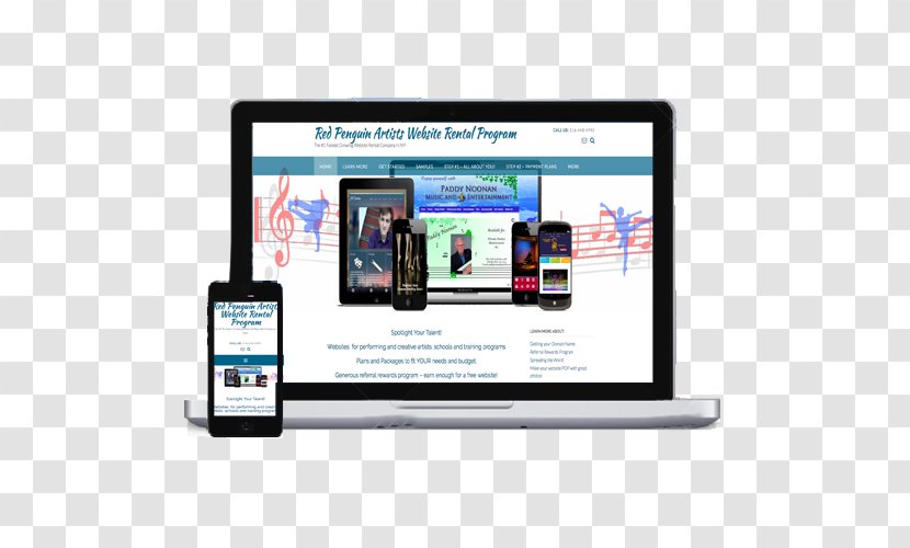 Smartphone Multimedia Display Advertising Device Communication - Computer Monitors - Red Web Website Transparent PNG
