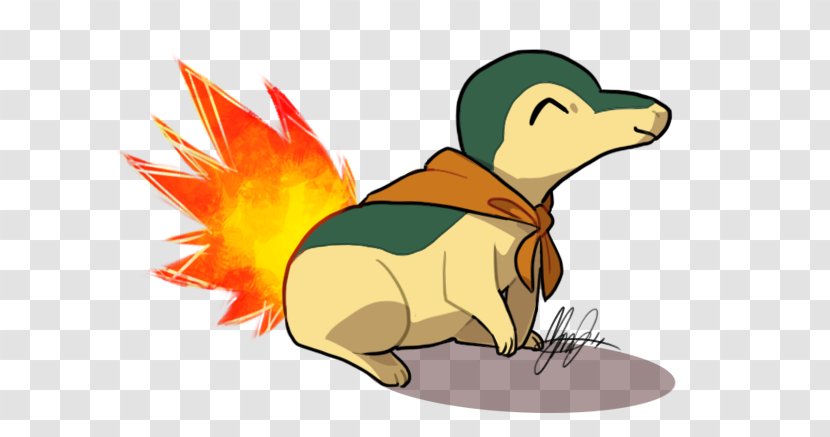 Duck Cyndaquil Typhlosion Totodile Pokémon - Vertebrate Transparent PNG