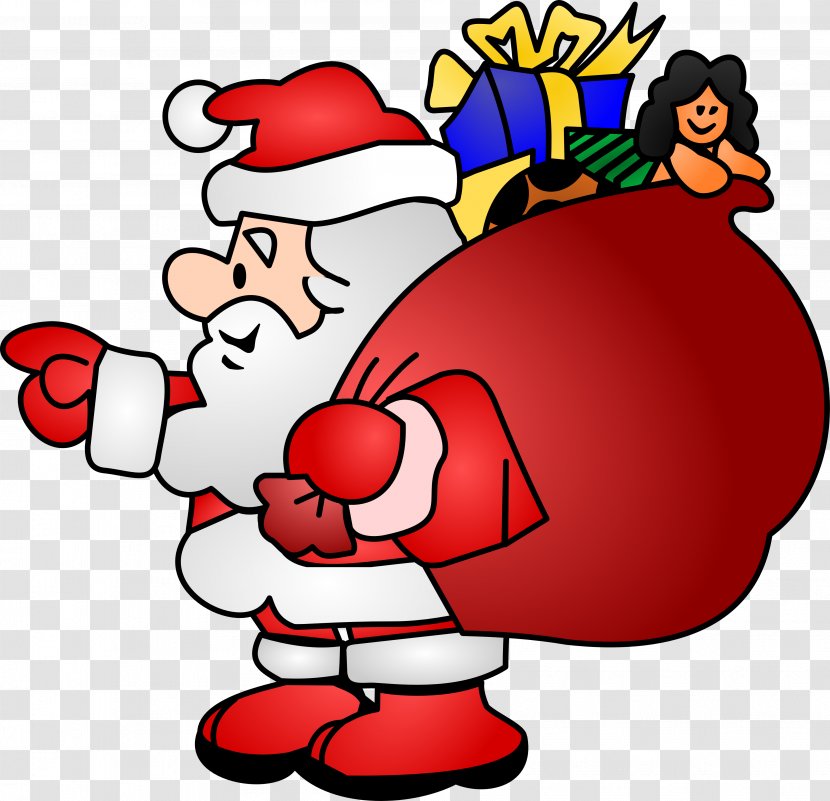 Santa Claus Christmas Jingle Bells Child Holiday - Area - Creative Beard Transparent PNG