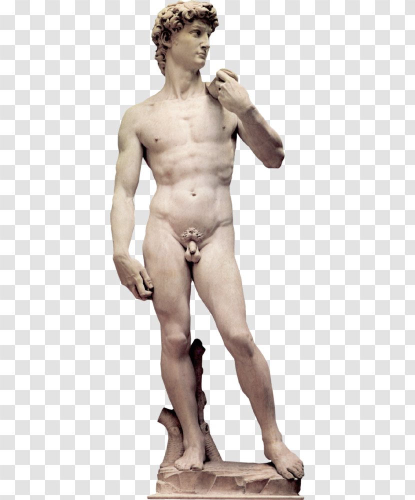 David Piazzale Michelangelo Statue Uffizi Gallery - Watercolor - Sculpture Transparent PNG