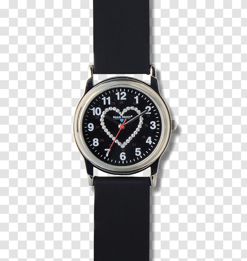 Swatch Watch Strap Clock - Black Nurse Transparent PNG