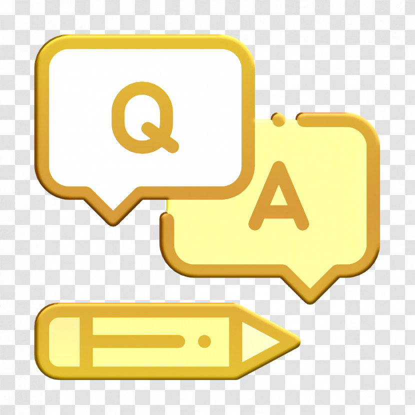 Online Learning Icon QA Icon Transparent PNG