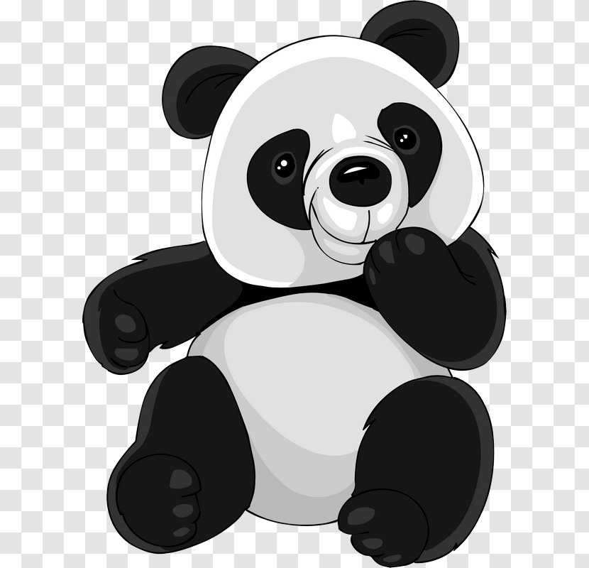 Giant Panda Drawing Pencil YouTube Sketch - Cartoon Transparent PNG