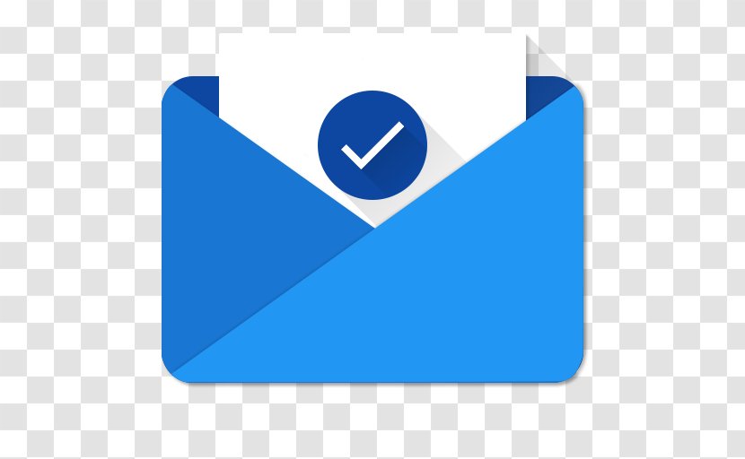 Inbox By Gmail Google Drive Email - Electric Blue Transparent PNG