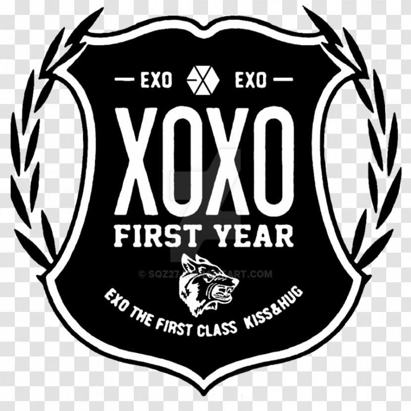 XOXO EXO Wolf Miracles In December K-pop - Emblem - Logo Bts Transparent PNG