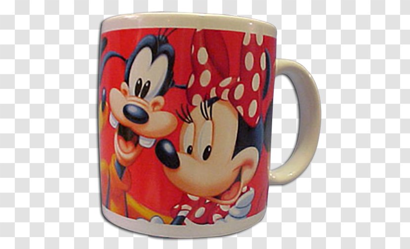 Coffee Cup Mickey Mouse Goofy Minnie Pluto Transparent PNG