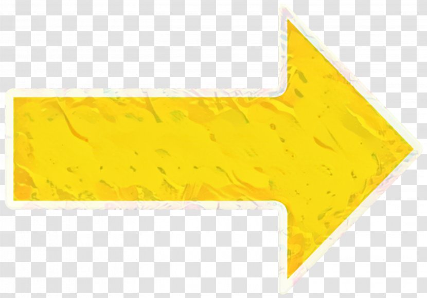 Triangle Line - Yellow Transparent PNG