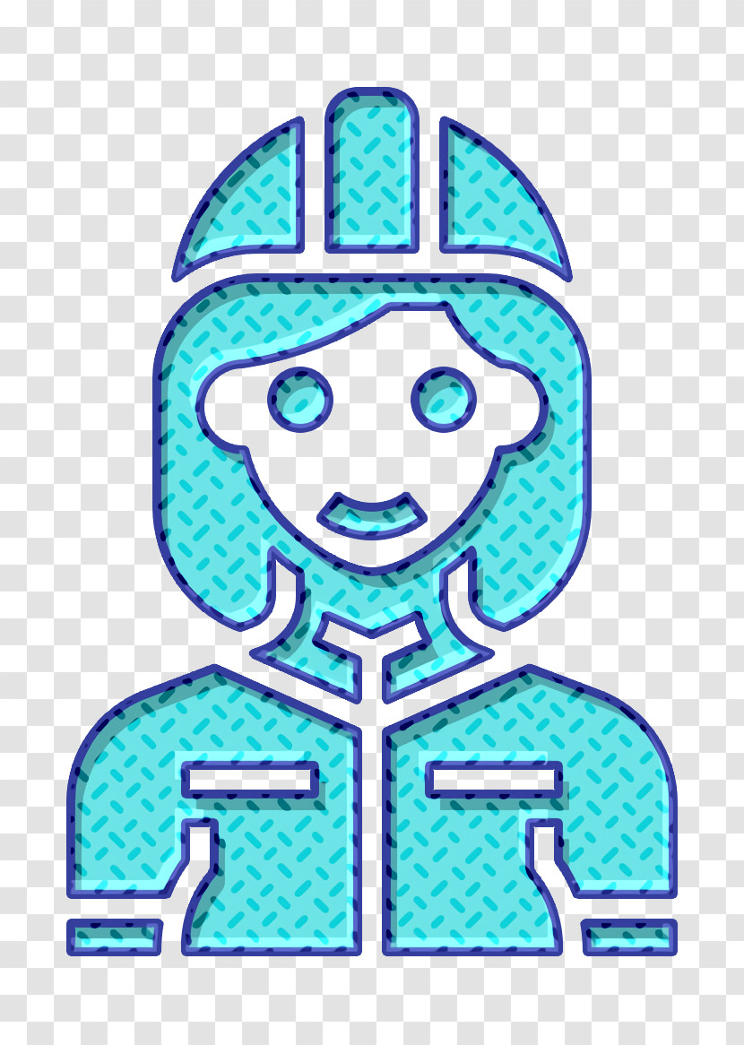 Firefighter Icon Occupation Woman Icon Professions And Jobs Icon Transparent PNG