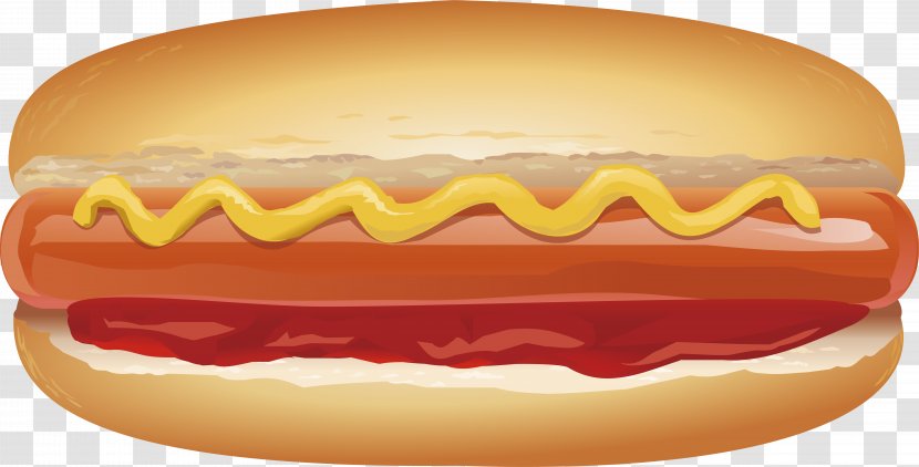 Hot Dog Cheeseburger Sausage Breakfast Sandwich Cheese - Yummy Hotdog Transparent PNG
