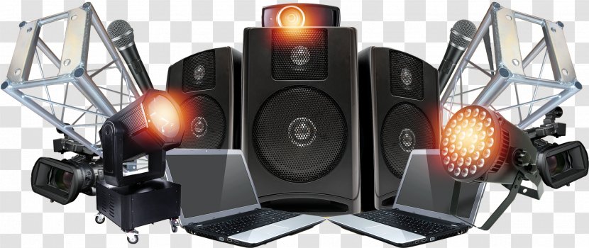Stage Lighting Sound Computer Speakers - Light Transparent PNG