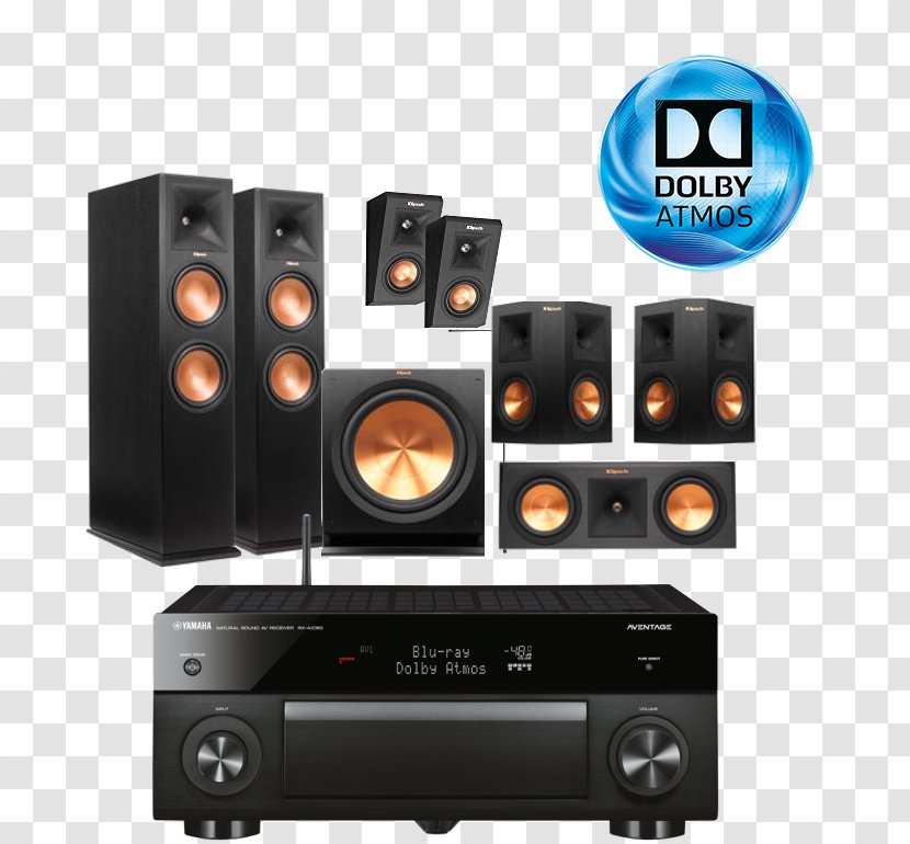 Computer Speakers Stereophonic Sound AV Receiver Subwoofer Denon - Audio - Dolby Transparent PNG