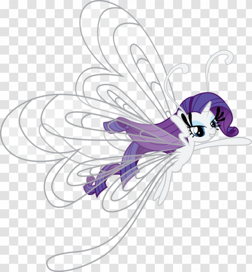 Pony Rarity Twilight Sparkle Pinkie Pie Applejack - Invertebrate - Breeze Transparent PNG