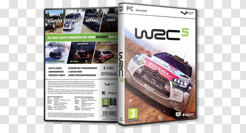 WRC 5 3: FIA World Rally Championship Xbox 360 PlayStation 2 - Technology - Street Fighter II: Champion Edition Transparent PNG