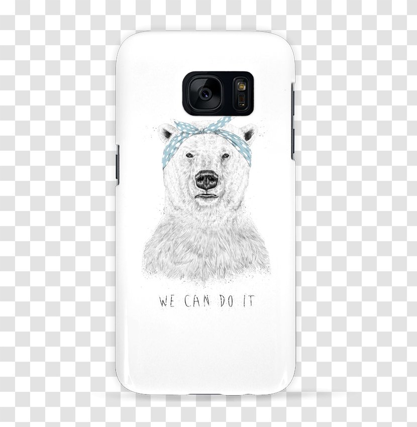 We Can Do It! Kollwitz Internet Polar Bear Plakat Naukowy - Frame - It Transparent PNG