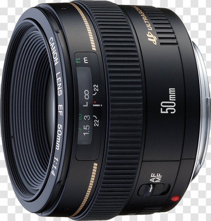 Canon EF Lens Mount EOS 50mm Camera - Prime Transparent PNG