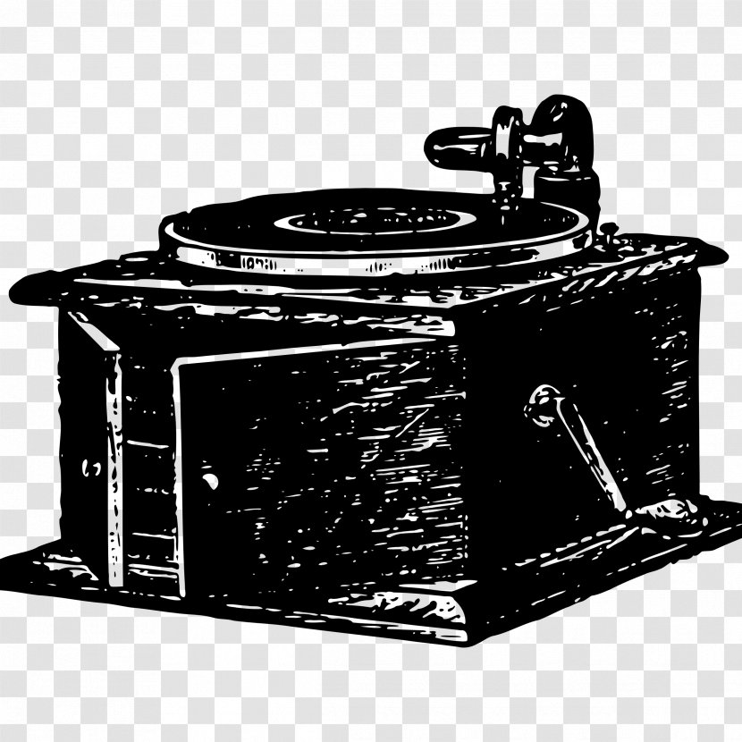 Phonograph Clip Art - Frame - Record Player Transparent PNG