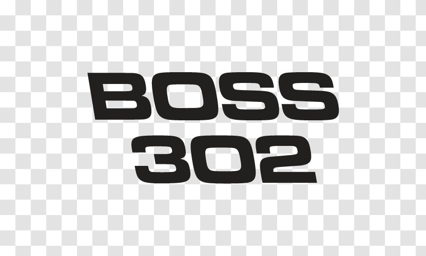 Boss 302 Mustang Ford Motor Company 429 Shelby - Text Transparent PNG