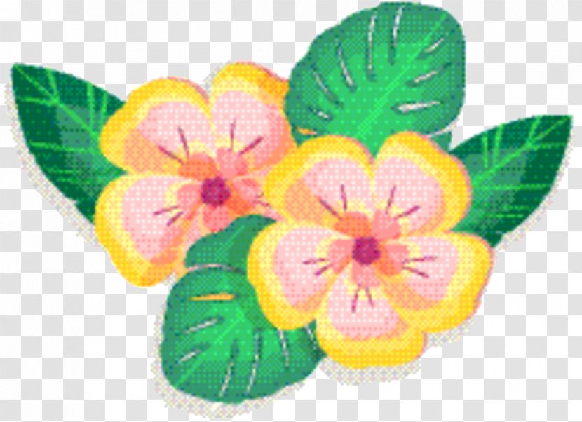 Flower Cartoon - Impatiens - Leaf Transparent PNG