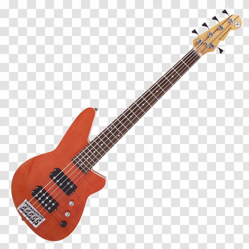 Bass Guitar Double Electric Acoustic - Silhouette Transparent PNG