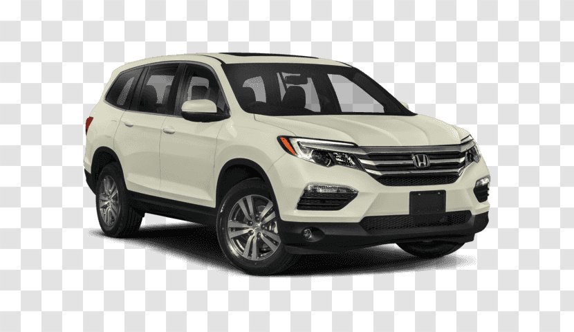 2018 Honda Pilot EX-L SUV 2017 AWD Sport Utility Vehicle - Mini Transparent PNG