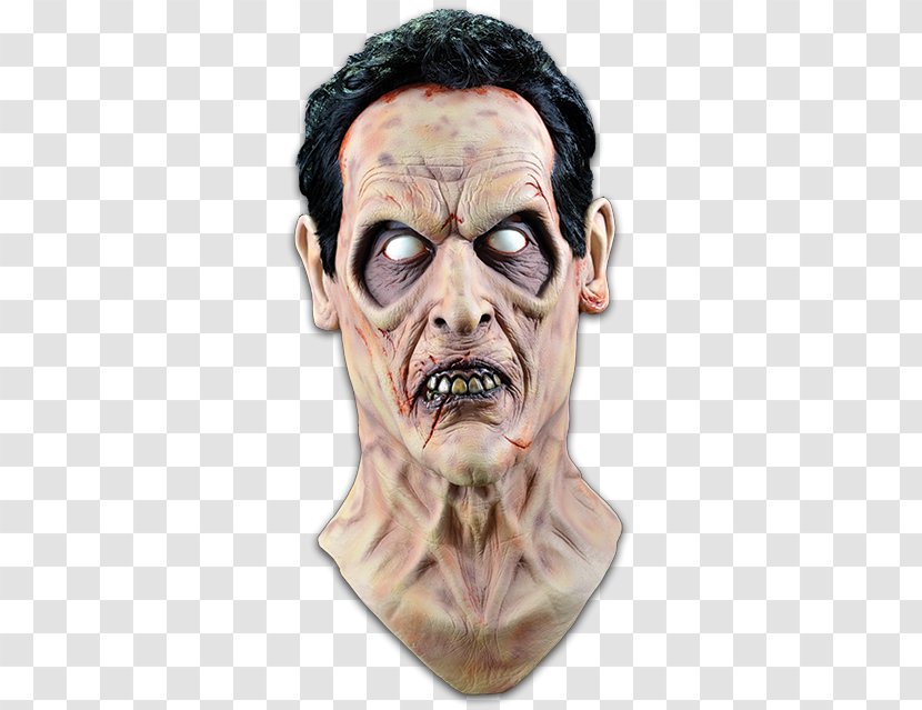 Evil Dead II Ash Williams Bruce Campbell Force - Costume - Mask Transparent PNG