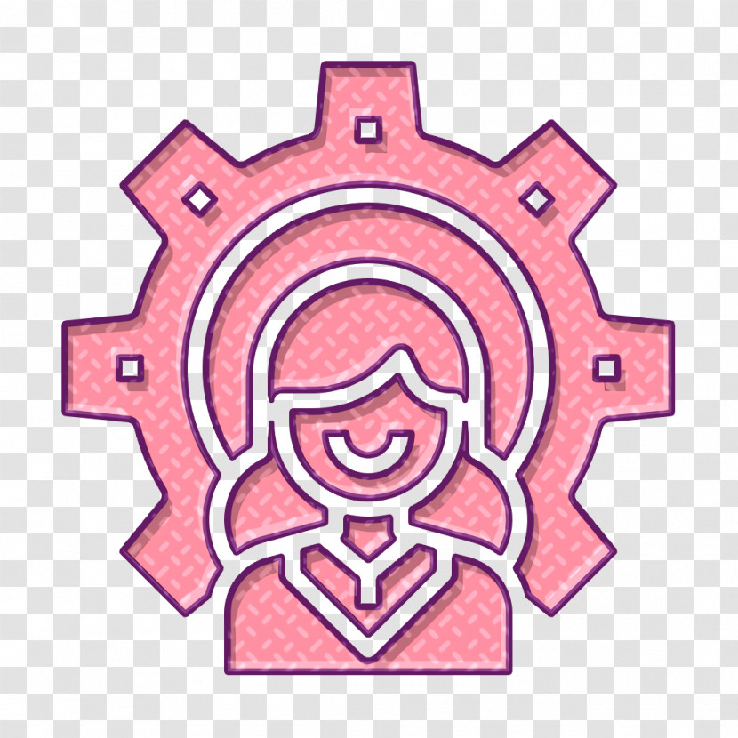 Cog Icon Management Icon Leader Icon Transparent PNG