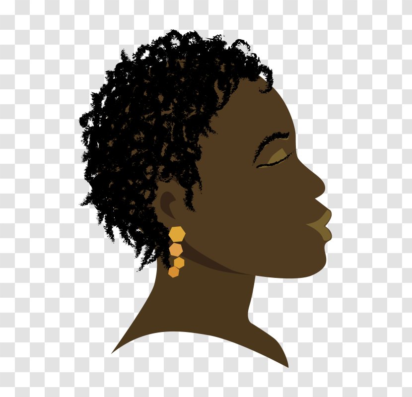 African American Free Content Woman Clip Art - Flower - Afro Lady Cliparts Transparent PNG
