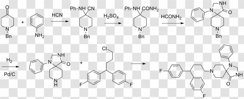 Functional Group Molecule Chemistry Fluspirilene Chemical Synthesis - Derivative Transparent PNG