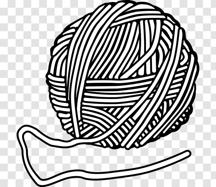 Yarn Wool Knitting Clip Art - Head Transparent PNG