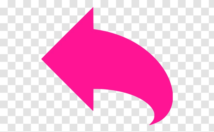 Pink M Line Angle Font - Purple Transparent PNG