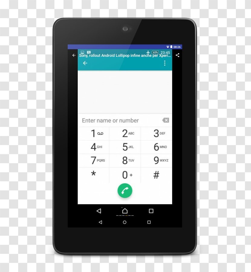 Feature Phone Multimedia Handheld Devices Tablet Computers Haushaltsbuch - Computer - Android Transparent PNG