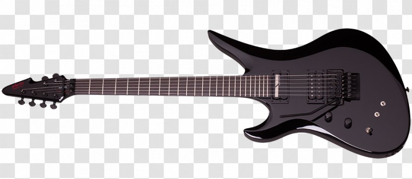 Electric Guitar Bass Acoustic Schecter Research C-1 Hellraiser FR - Blackjack - And Avenger Transparent PNG