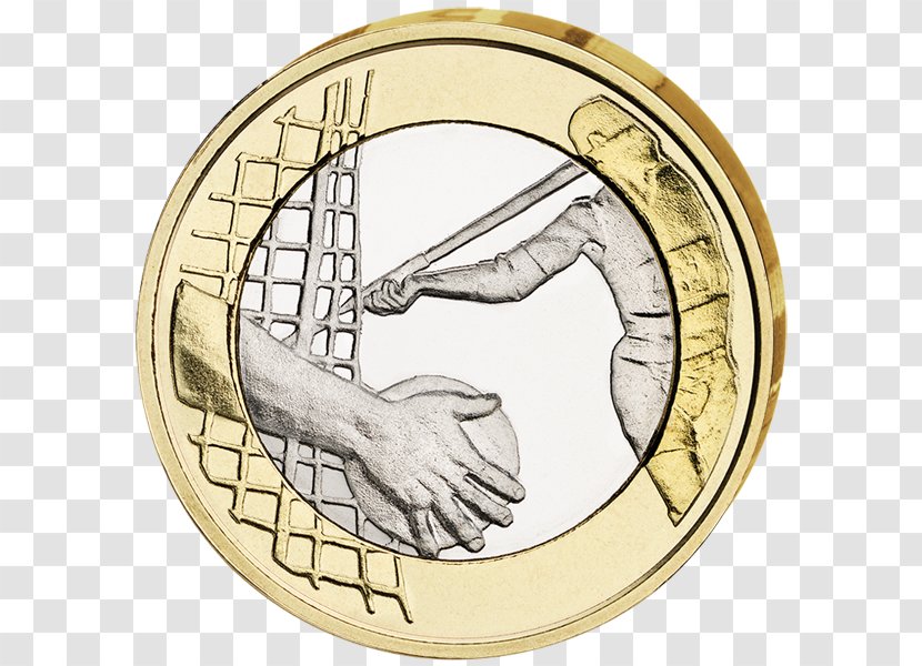 Finland Finnish Euro Coins Commemorative Coin 5 Note Transparent PNG