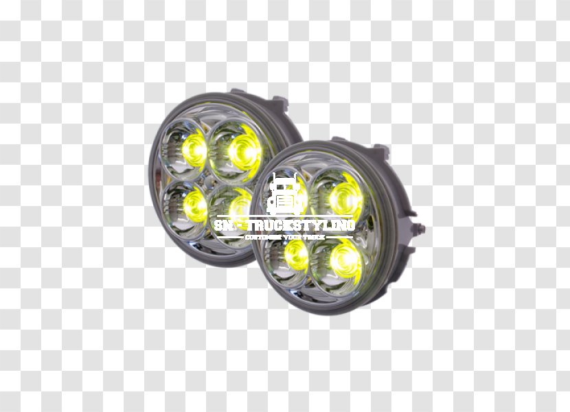 Headlamp Scania AB 4-series PRT-range - Lightemitting Diode - 4 Series Transparent PNG