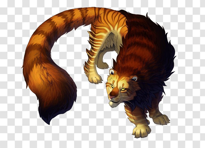 Lion YouTube DeviantArt Drawing - Mythical Creature Transparent PNG