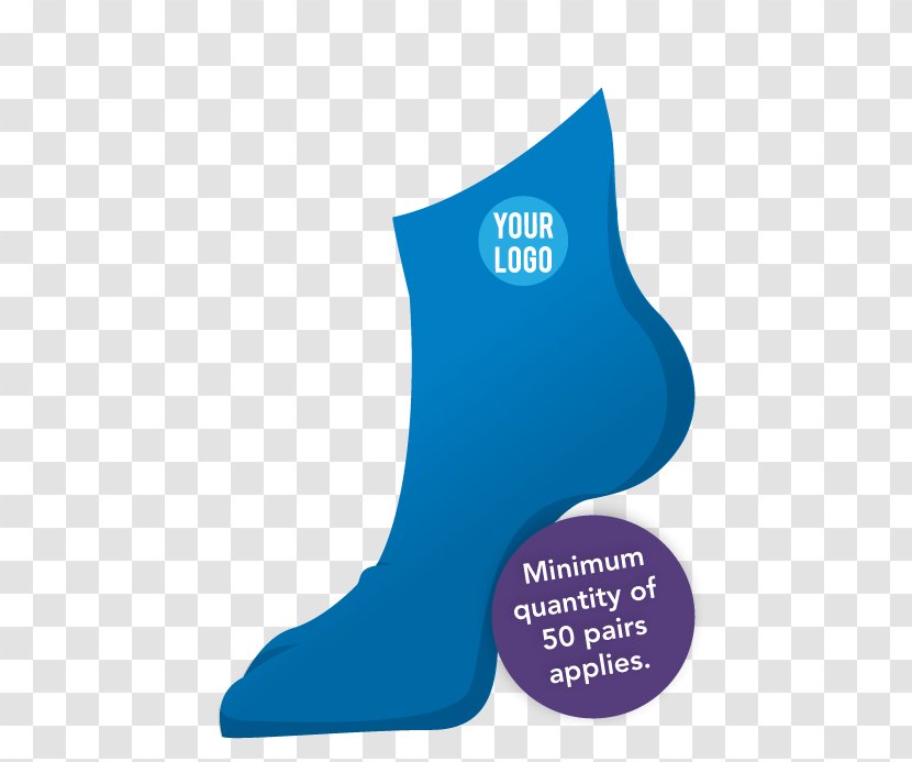 Product Design Shoe Brand Font - Ankle Socks Transparent PNG