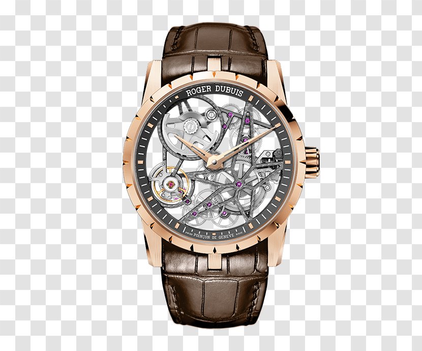 Roger Dubuis Skeleton Watch Automatic Jewellery Transparent PNG