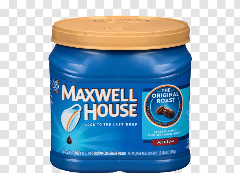 Coffee Maxwell House Cafe Latte Decaffeination - Roasting Transparent PNG