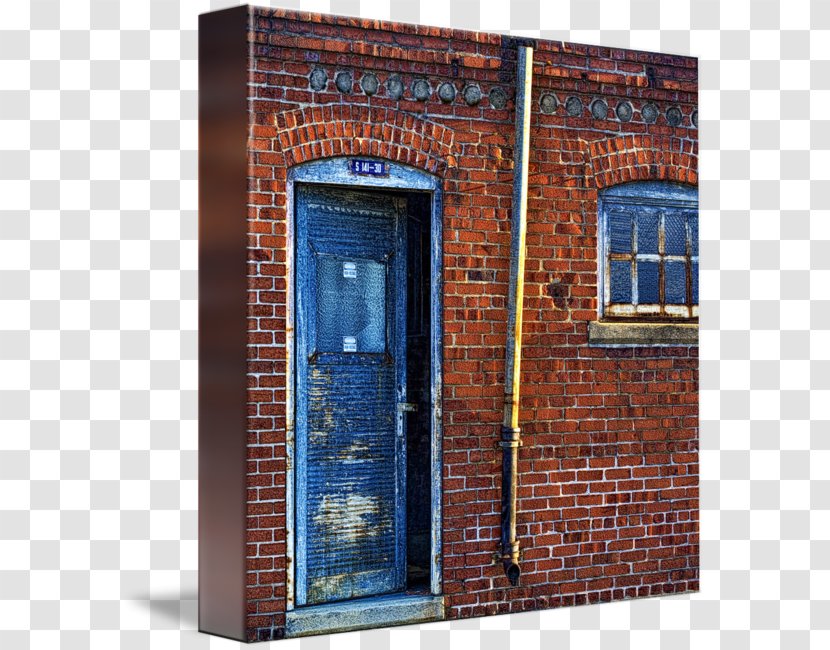 Window Facade Brick Wall Transparent PNG