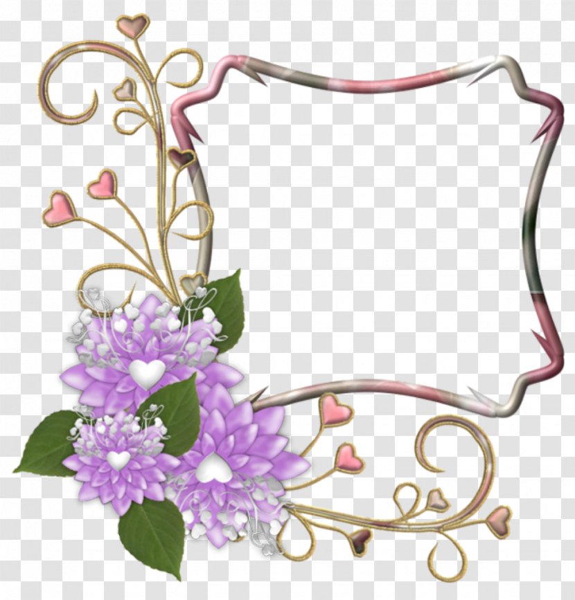 Floral Design Cut Flowers Art Clip - Body Jewelry - Two Frame Transparent PNG