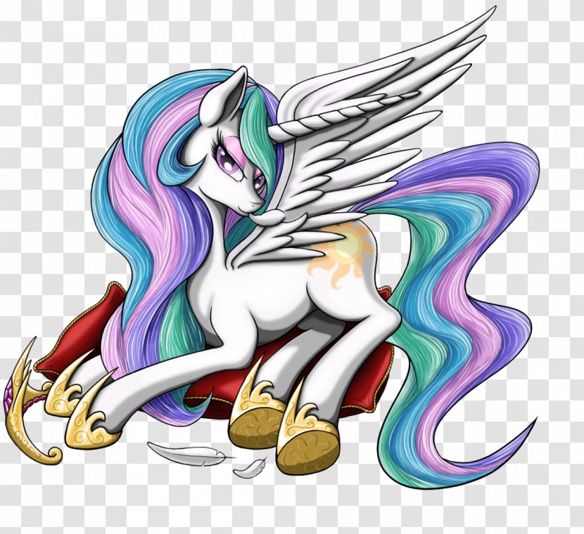 Princess Celestia Pony Horse Nalesia Art - Cuteness - Unicorn Horn Transparent PNG