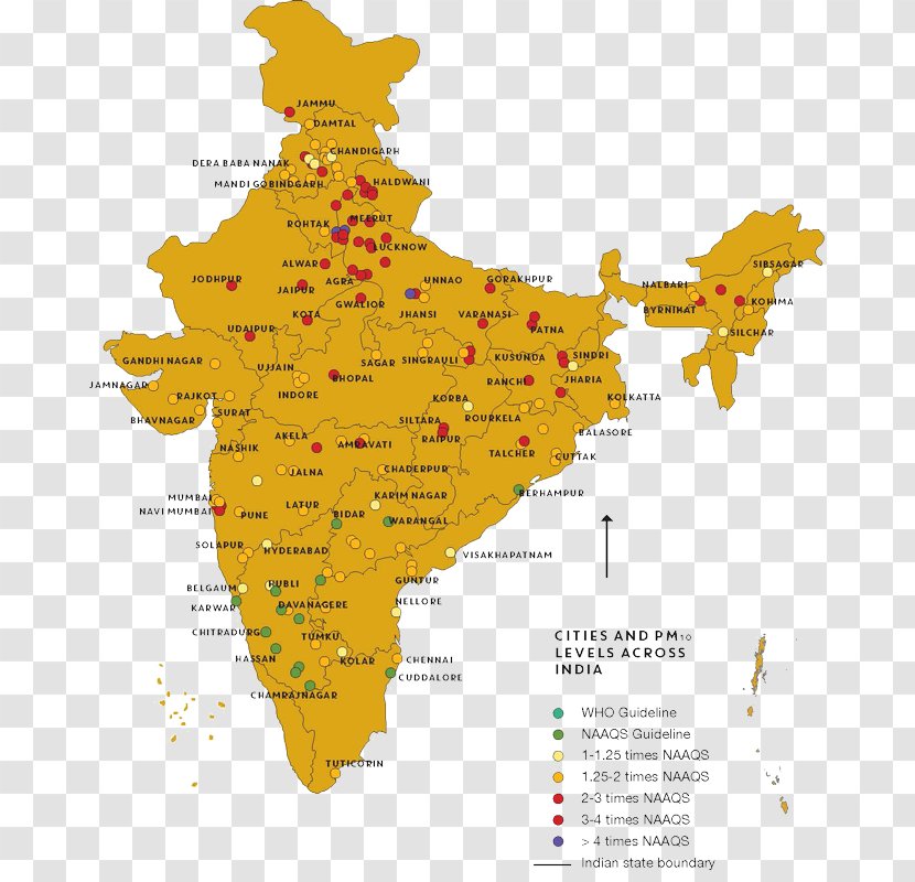 India Vector Map Royalty-free Transparent PNG