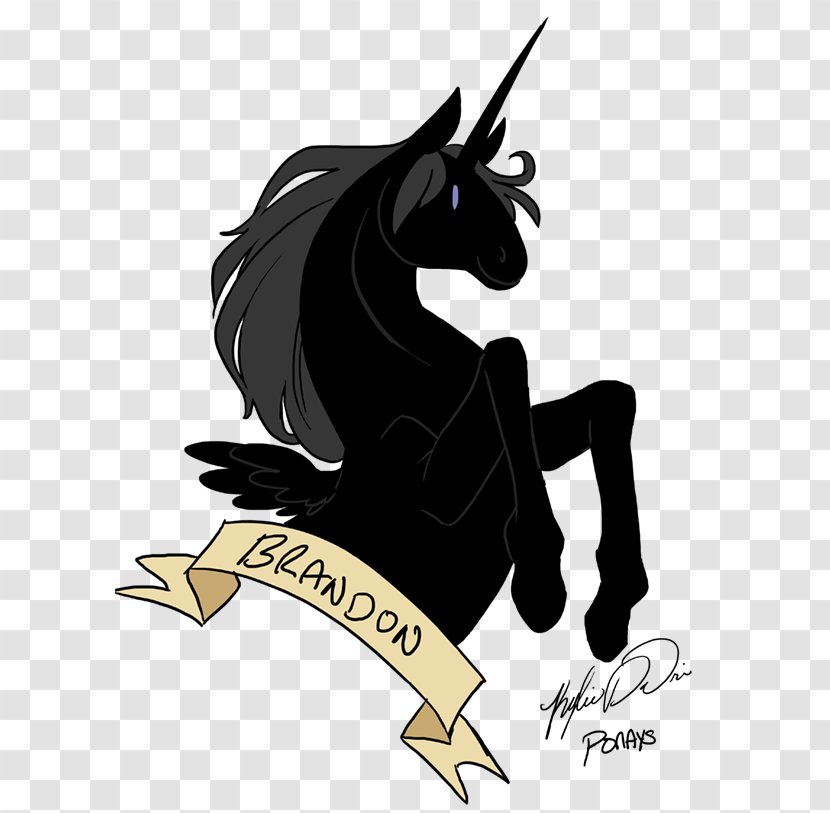 Mustang Pony Stallion Unicorn - Fan Art Transparent PNG