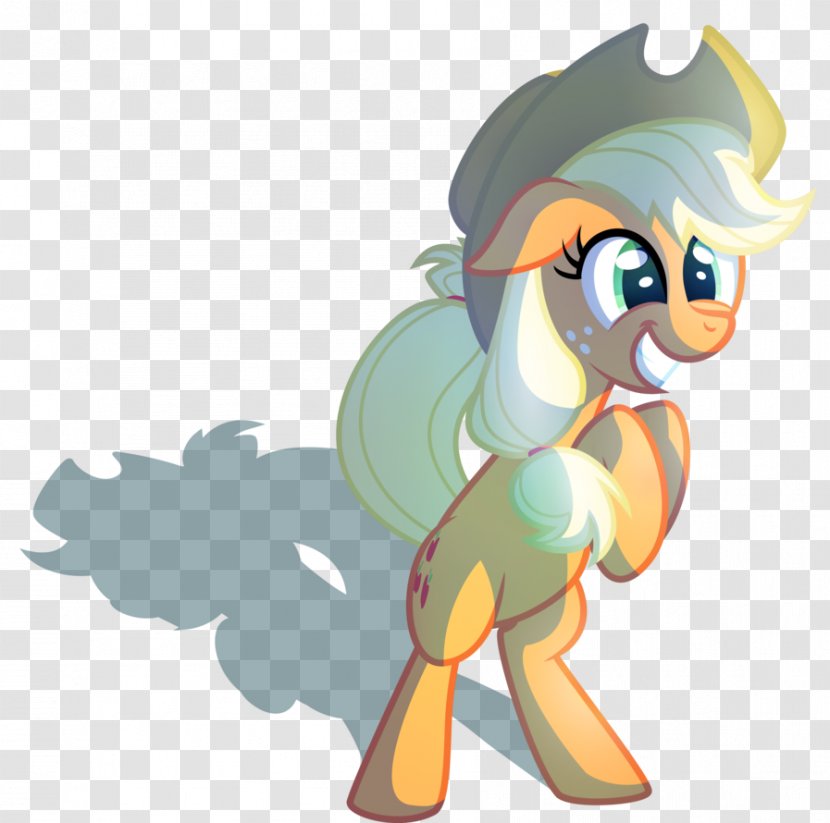 My Little Pony: Friendship Is Magic Fandom Applejack Horse - Cartoon Transparent PNG