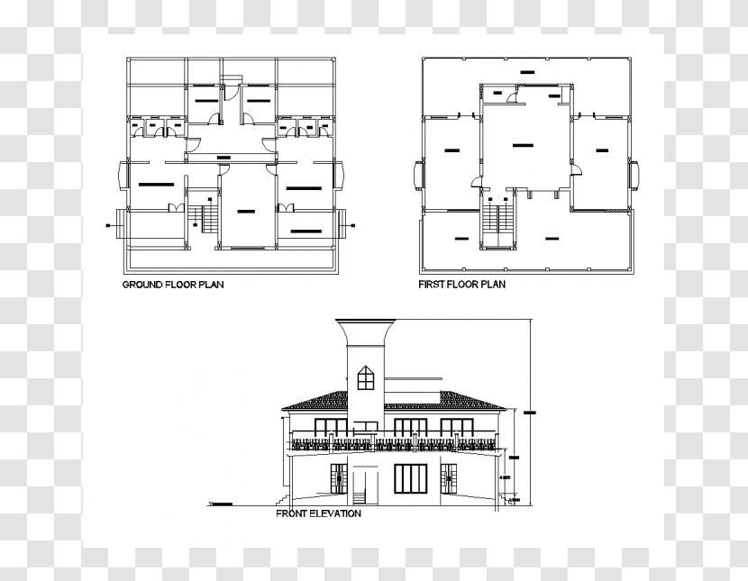 Floor Plan Architecture Technical Drawing - Design Transparent PNG